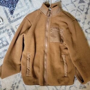 Brown Fleece Jacket